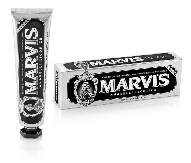 MARVIS Fluoride Toothpaste pasta do zębów z fluorem Amarelli Licorice 85ml