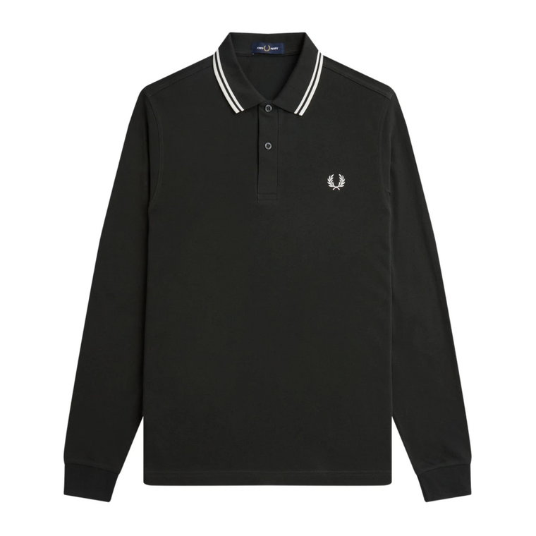 Klasyczna koszulka polo z długim rękawem Fred Perry