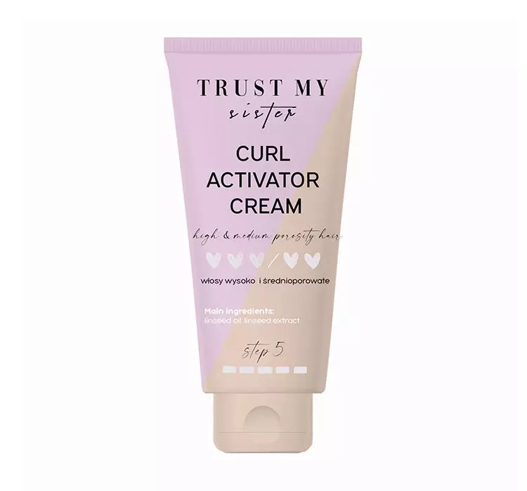 TRUST MY SISTER CURL ACTIVATOR CREAM KREM DO STYLIZACJI WŁOSÓW KRĘCONYCH 150ML