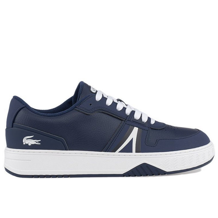 Buty Lacoste Leather Colour-Pop Trainers 743SMA0075-092 - granatowe