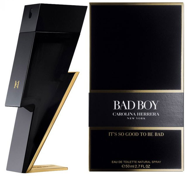 Woda toaletowa męska Carolina Herrera Bad Boy 50 ml (8411061926093). Perfumy męskie