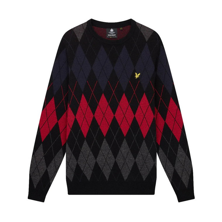 Sweter z okrągłym dekoltem Lyle & Scott