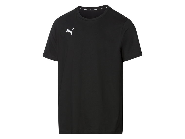 Puma T-Shirt TeamGoal 23 Casual, z czystej bawełny (M, Czarny)
