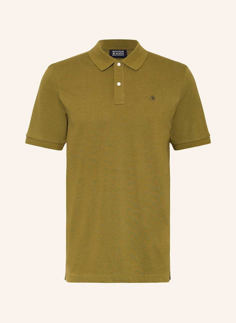 Scotch & Soda Koszulka Polo Z Piki gruen