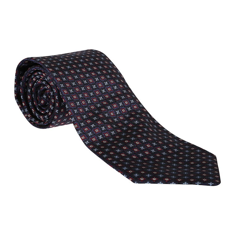 Granatowy Krawat - 0200 Etro