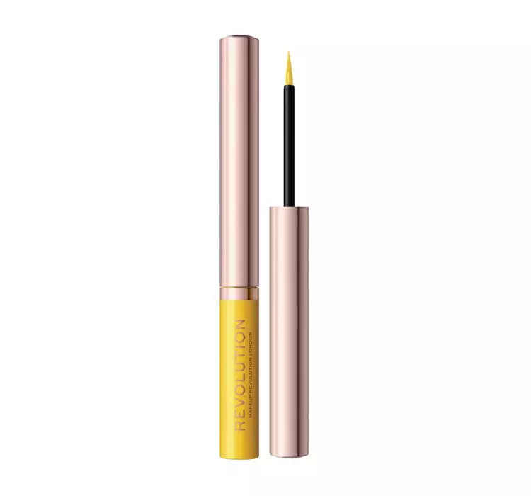 MAKEUP REVOLUTION NEON HEAT PŁYNNY EYELINER LEMON YELLOW 2,4ML