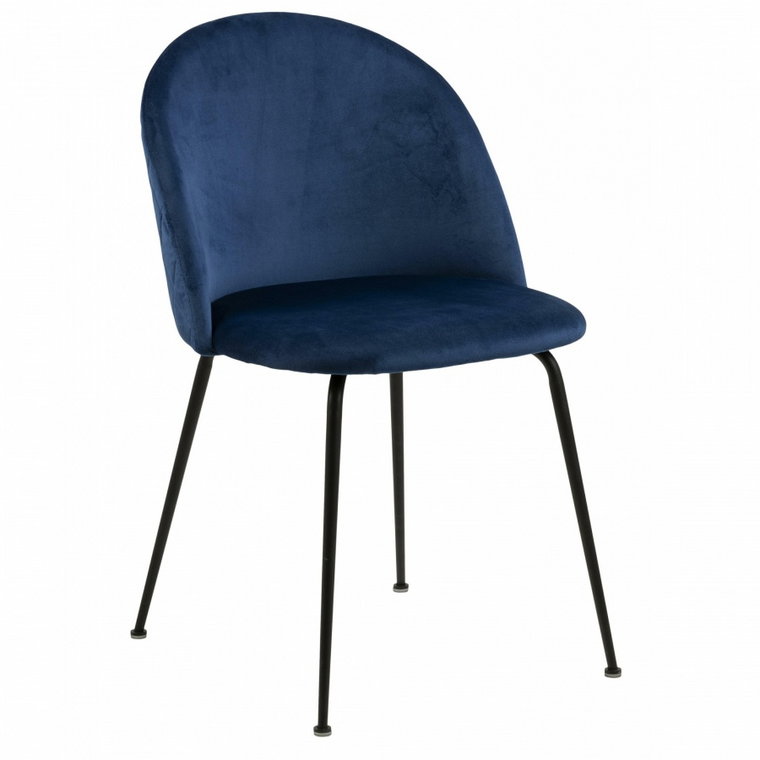 Krzesło Louise Dark blue kod: 5713941102935