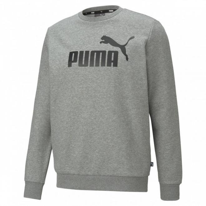 Męska bluza dresowa nierozpinana bez kaptura PUMA ESS BIG LOGO CREW FL