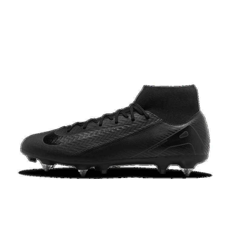 Korki piłkarskie typu high top SG-Pro Nike Mercurial Superfly 10 Academy - Niebieski