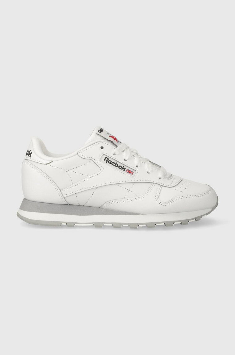 Reebok Classic sneakersy dziecięce CL LTHR kolor biały