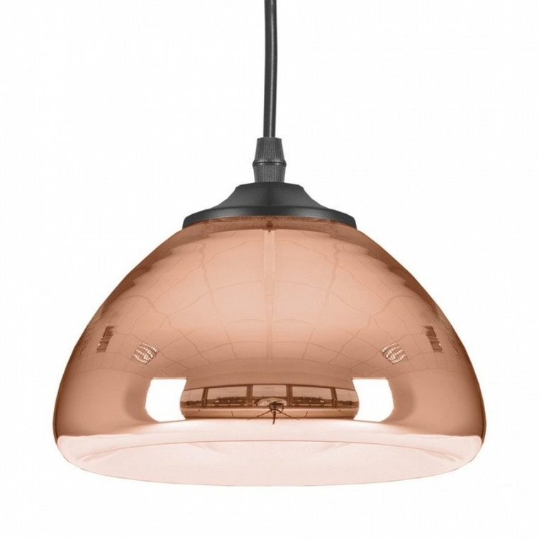 Lampa wisząca victory glow s miedziana 17 cm kod: ST-9002S copper