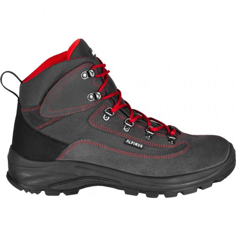 Buty trekkingowe Alpinus Brahmatal High Active GR43321 czarne czerwone szare