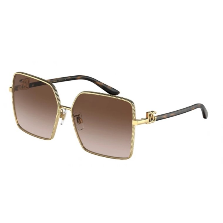 Gradient Brown Okulary Dg2279-02/13 Dolce & Gabbana