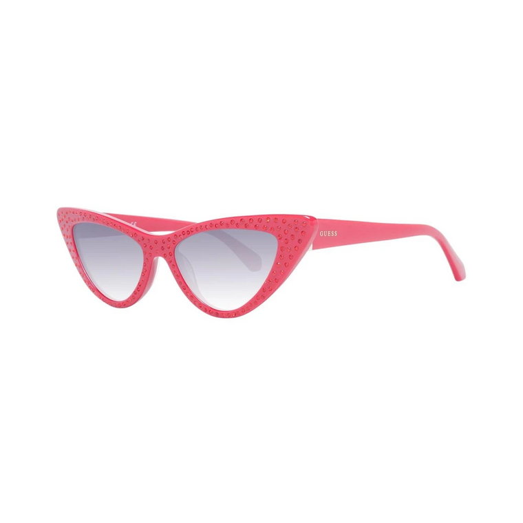 Czerwone Okulary Przeciwsłoneczne w stylu Cat Eye Guess