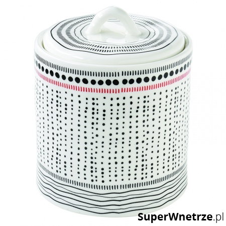 Pojemnik kuchenny porcelanowy z pokrywą 13cm Nuova R2S Organic kod: 1829 ORGN