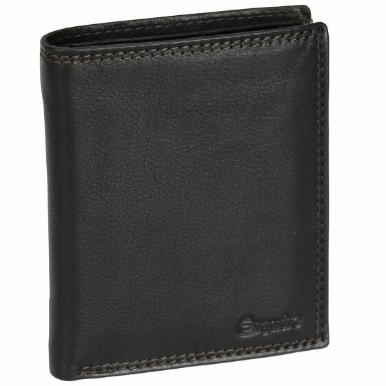 Esquire Duo Wallet Leather 10 cm black