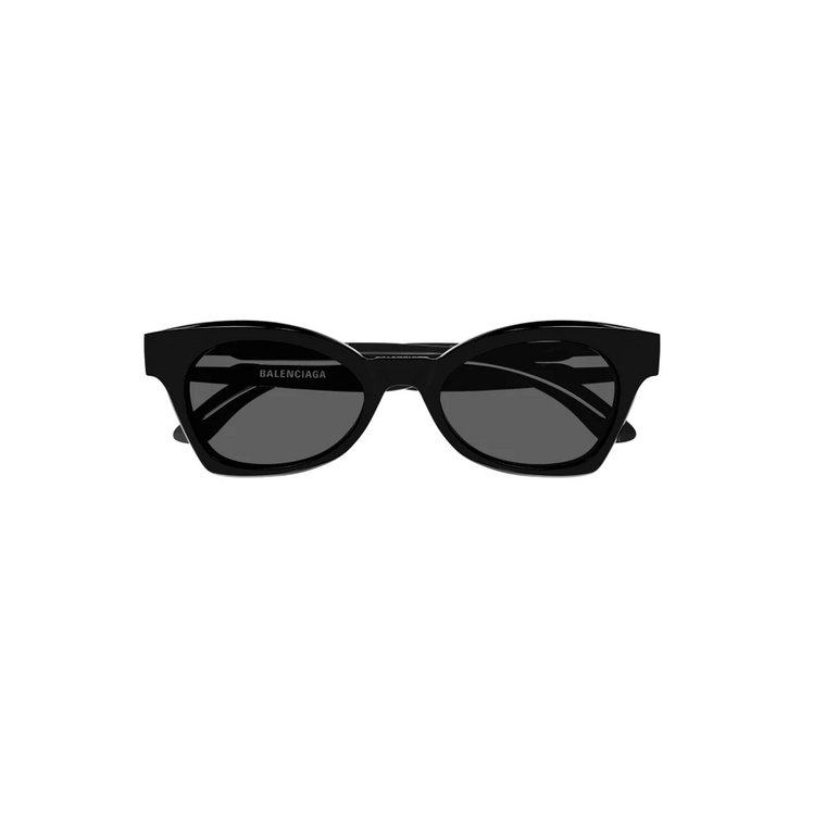 Czarne okulary przeciwsłoneczne Ss23 z aksamitnym żakietem Balenciaga