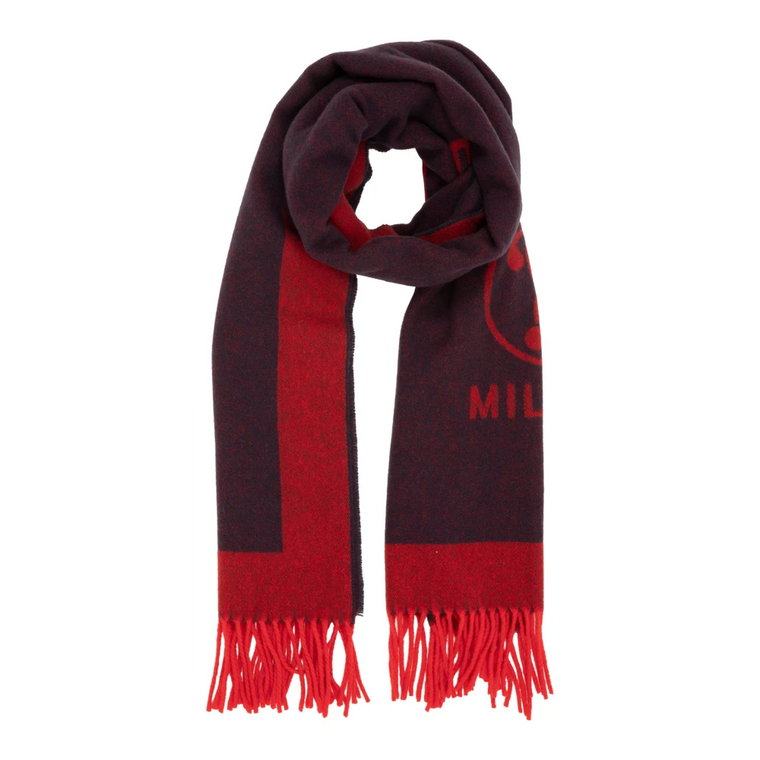 Double Question Mark Wool scarf Moschino