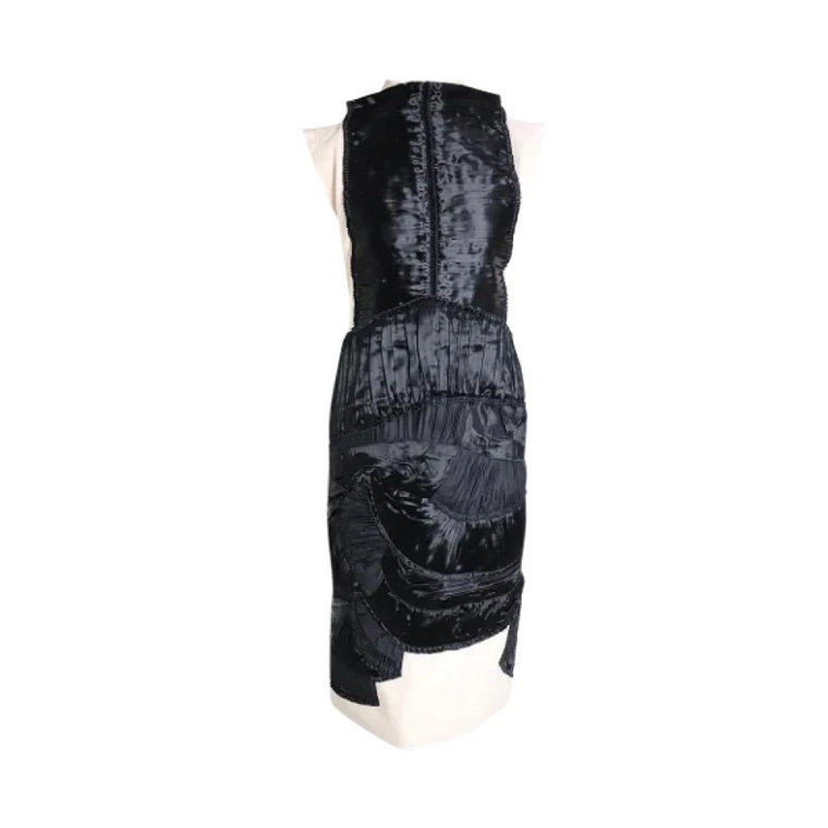 Pre-owned Wool dresses Bottega Veneta Vintage