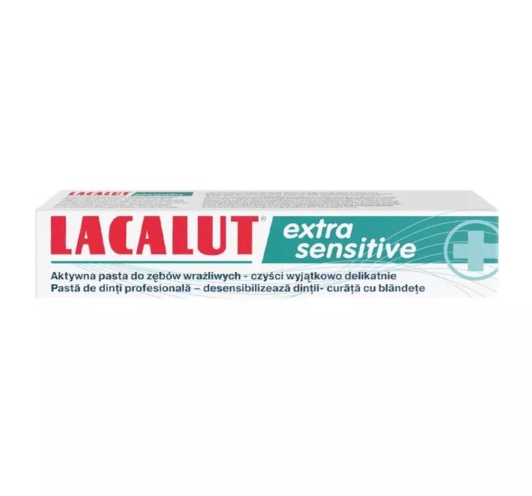 LACALUT EXTRA SENSITIVE PASTA DO ZĘBÓW WRAŻLIWYCH 75ML