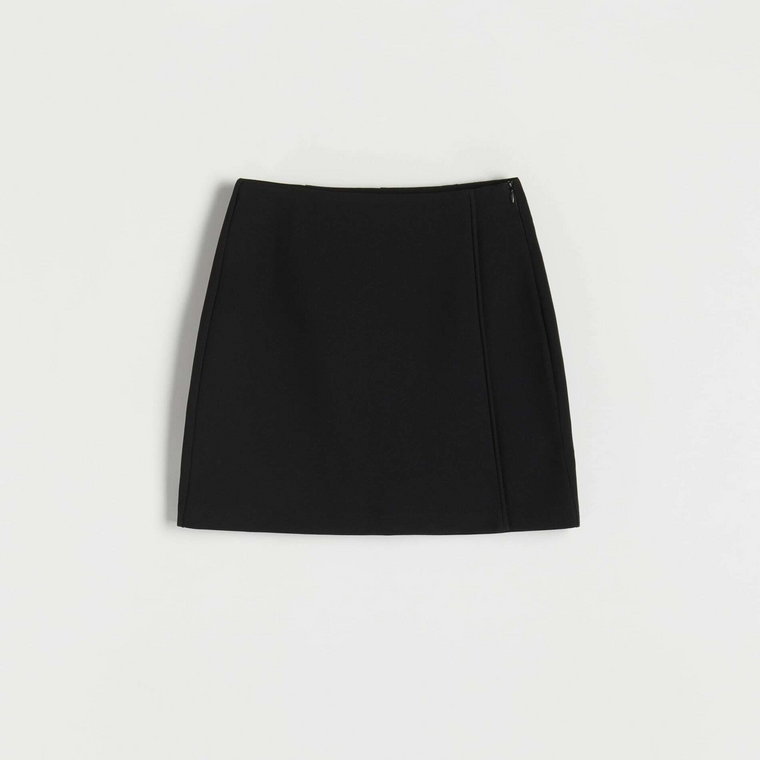 Reserved - Spódnica mini - czarny