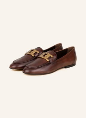 Tod's Loafersy braun