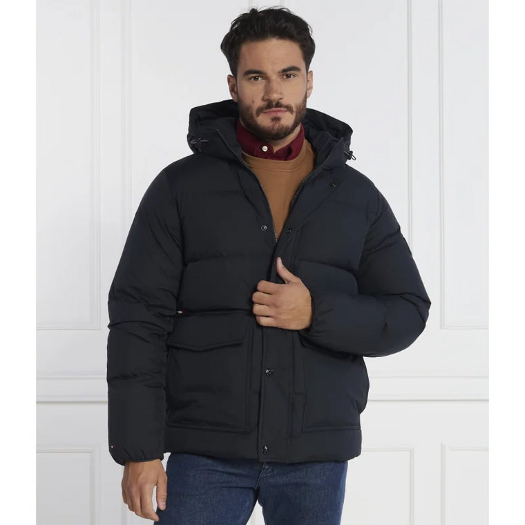 Tommy Hilfiger Puchowa kurtka DOWN HOODED | Regular Fit