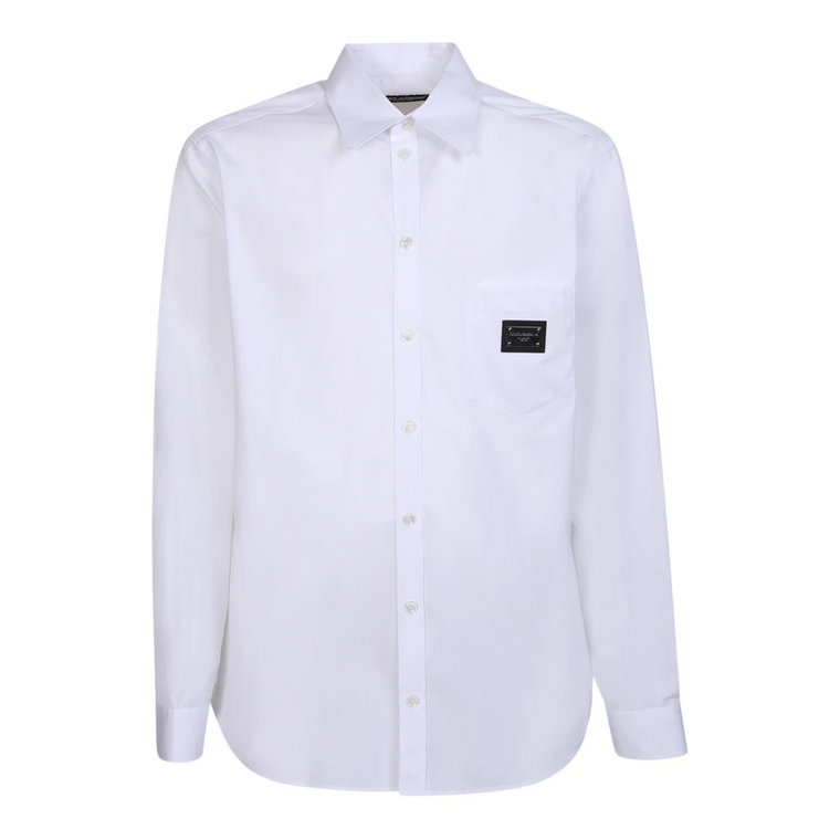 Klasyczna Biała Koszula dla Mężczyzn Dolce & Gabbana