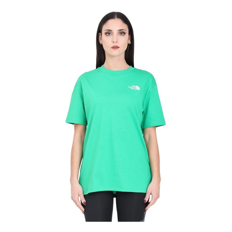 Zielony Oversize Dome T-shirt The North Face