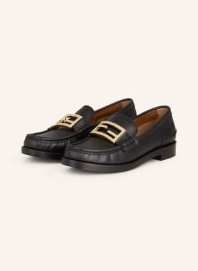 Fendi Loafersy schwarz