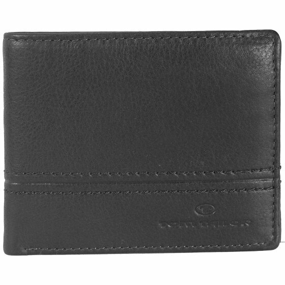 Tom Tailor Basics Jerry Wallet Leather 15 cm schwarz