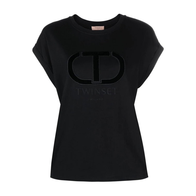 00006 Nero T-Shirt Twinset