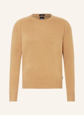 Boss Sweter Z Kaszmiru Maglio beige