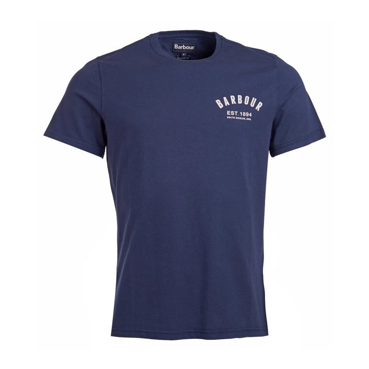 Preppy T-Shirt Tee w kolorze New Navy Barbour