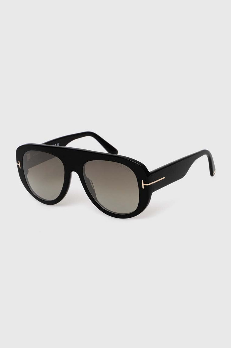 Tom Ford okulary przeciwsłoneczne męskie kolor czarny FT1078_5501G