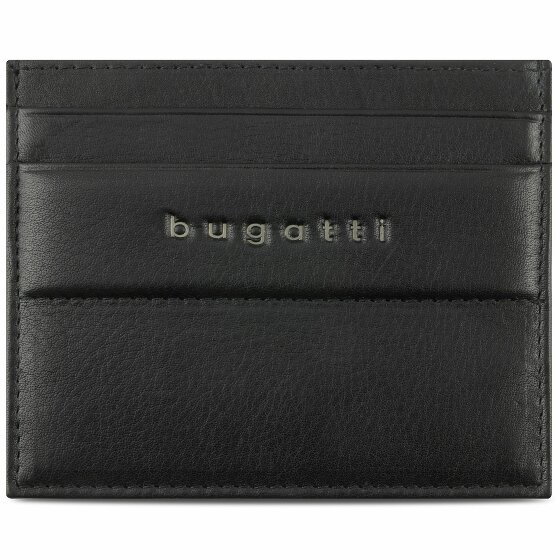 bugatti Nome Etui na karty kredytowe Ochrona RFID Skórzany 10.5 cm schwarz