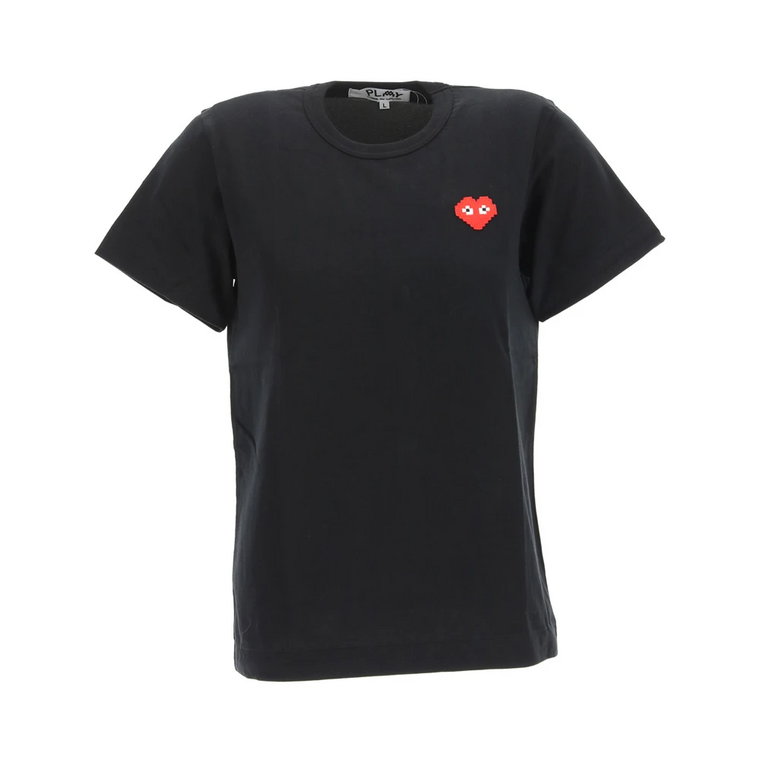 Ikoniczny Play Logo T-shirt Comme des Garçons Play