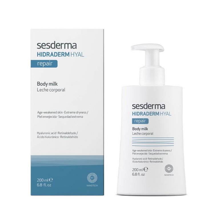 Mleczko do ciała Sesderma Hidraderm Hyal nawilżające 200 ml (8429979418449). Kremy i balsamy do ciała