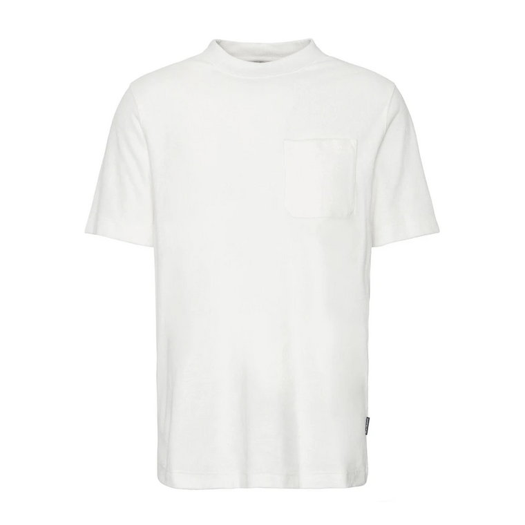 Klasyczny Ecru T-shirt Barbour