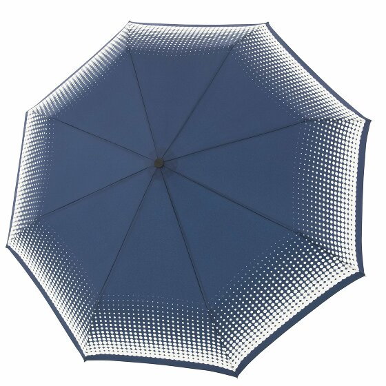 Doppler Manufaktur Classic Carbon Steel Pocket Umbrella 31 cm gepunktet