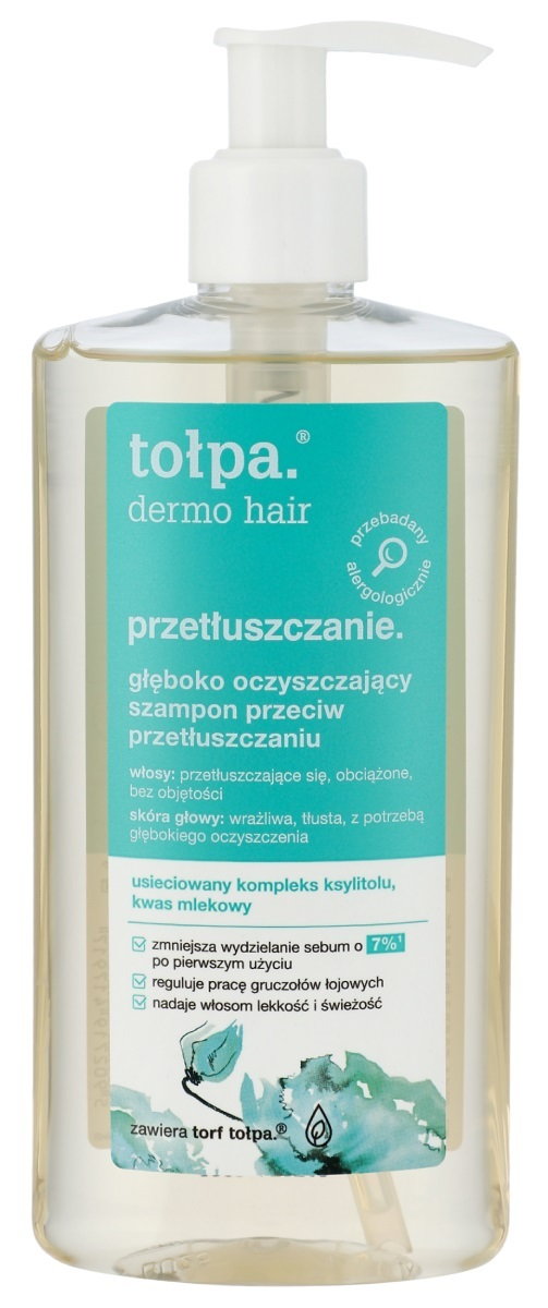 Tołpa Dermo Hair Przetłuszczanie - szampon do włosów 250 ml