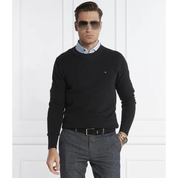 Tommy Hilfiger Sweter CHAIN RIDGE STRUCTURE