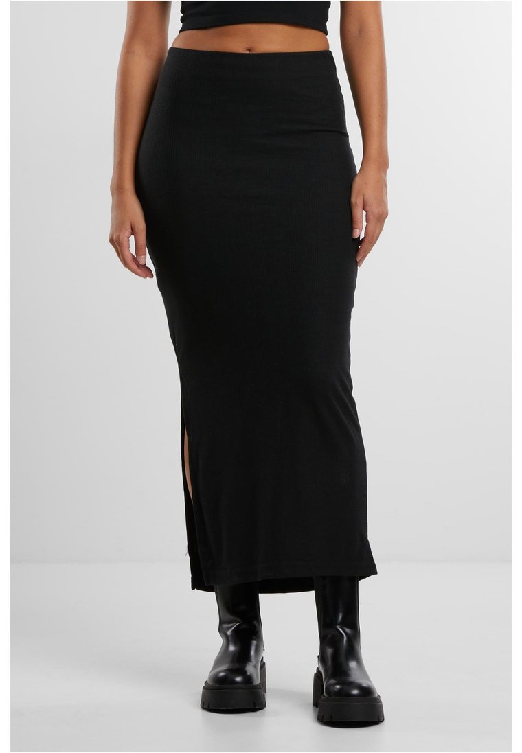 Spódnica Damska Czarna Urban Classics TB6940 Slit Skirt