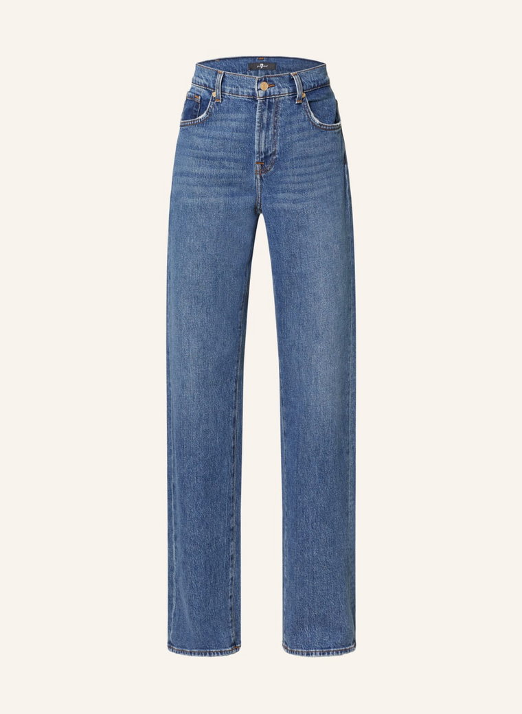 7 For All Mankind Jeansy Flared Tess blau