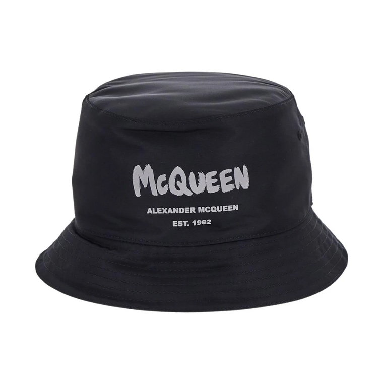 Graffiti Logo Bucket Hat Alexander McQueen