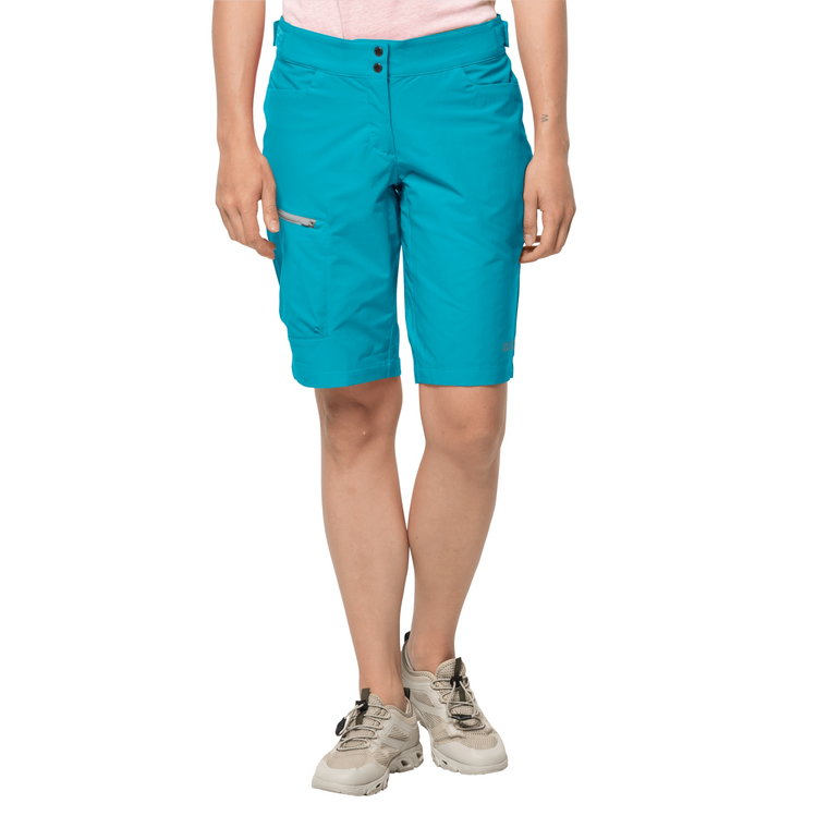 Damskie spodenki sportowe TOURER SHORTS W dark aqua - 34