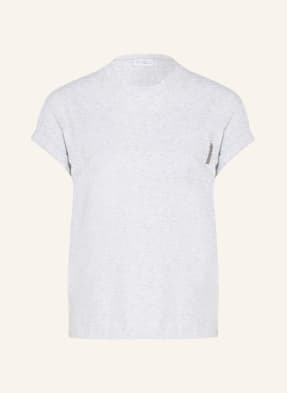 Brunello Cucinelli T-Shirt silber