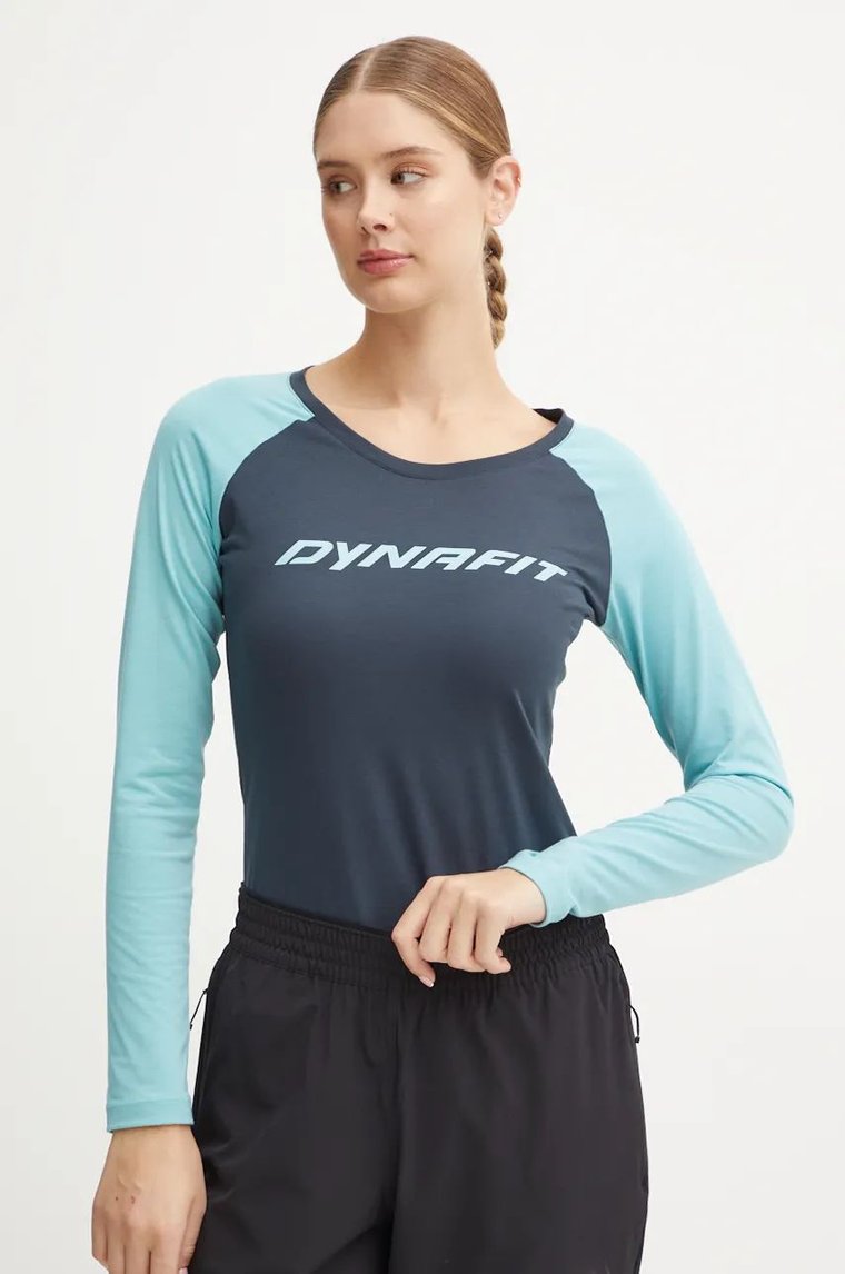 Dynafit longsleeve sportowy 24/7 kolor zielony 08.0000070957