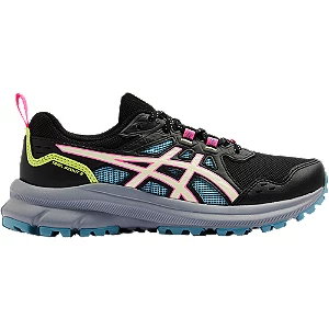 Czarno-niebieskie sneakersy asics trail scout 3 - Damskie - Kolor: Czarne - Rozmiar: 39.5