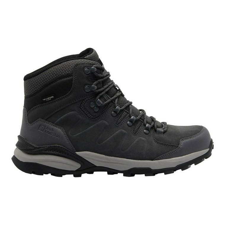 Męskie buty na wędrówki Jack Wolfskin REFUGIO TEXAPORE MID M slate - 40,5